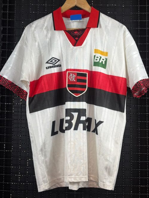 Camisa Flamengo Umbro 1996 Sávio branca