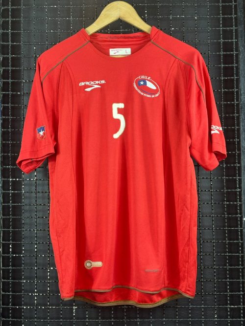 Camisa Chile Brooks 2010 vermelha