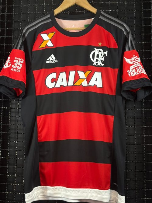 Camisa Flamengo Adidas 2015 Rodinei Pacto Pelo Esporte