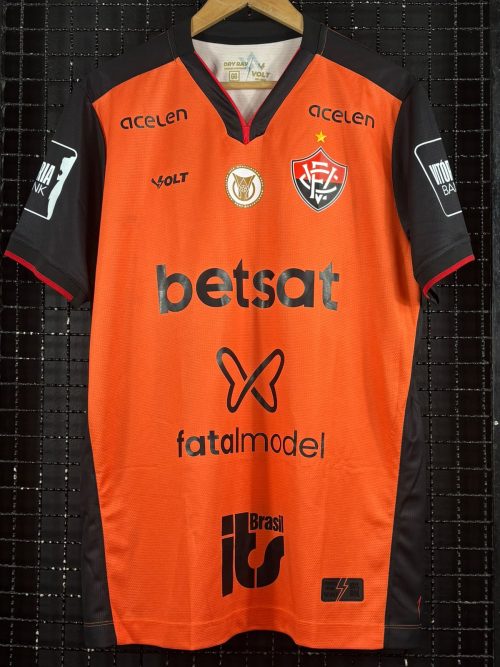 Camisa Vitória Volt 2024 Lucas Arcanjo goleiro