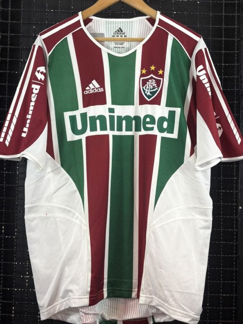 Camisa Fluminense Adidas 2005 Fabiano Eller autografada