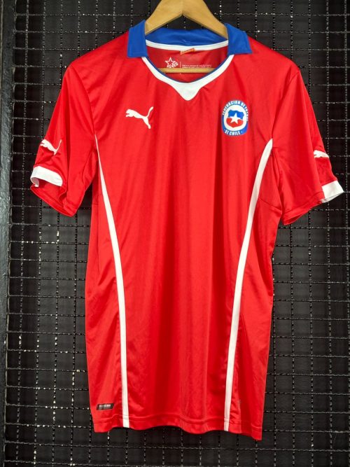 Camisa Chile Puma 2014 Eduardo Vargas