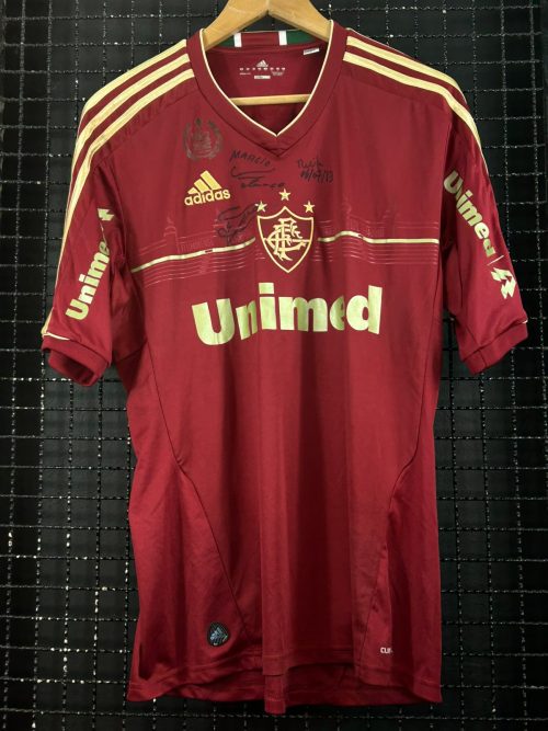 Camisa Fluminense Adidas 2012 Fred autografada