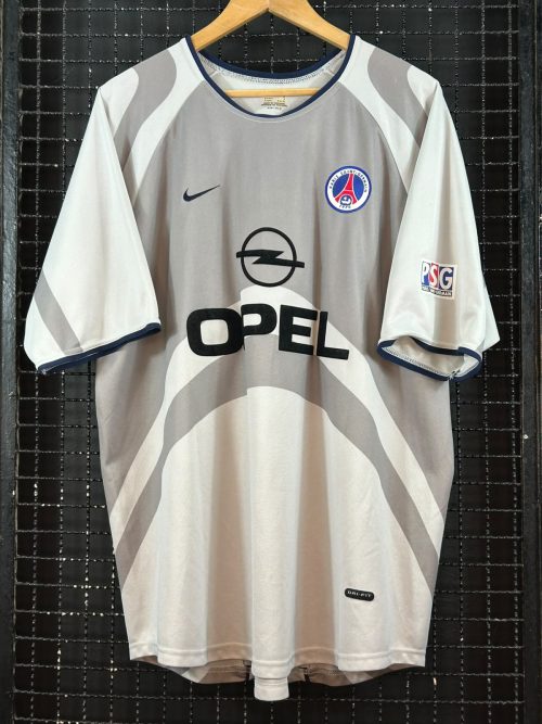 Camisa Paris Saint Germain Nike 2001 Ronaldinho Gaúcho autografada