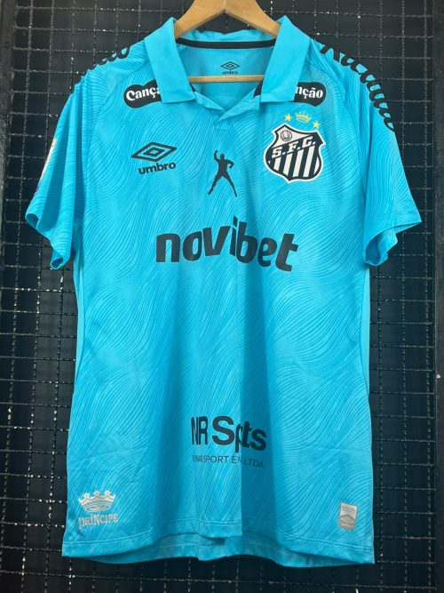 Camisa Santos Umbro 2026 Gabriel Barbosa azul